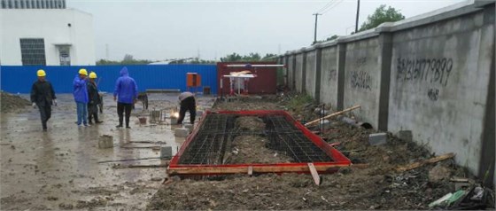 100噸汽車衡基礎預埋板定做